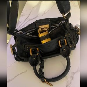 Chloe bag with lock and key
